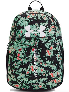 NWT Under Armour UA Hustle Sport Backpack Brasilia 1364181 013 Bolt Red Mint